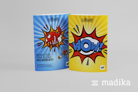 Bedruckte Aufsteller mit modernem Design Bedruckte Aufsteller mit modernem Design