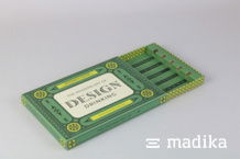 Nachhaltige Schiebeschachtel mit individuellem Inlay Nachhaltige Schiebeschachtel mit Inlay