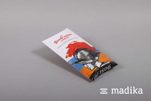 Kissenschachtel als Schokoladenverpackung  im schweizerischen Design Kissenschachtel als Schokoladenverpackung
