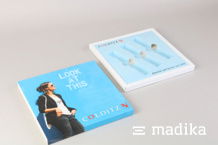 Schiebeschachtel bedruckt mit individuellem Inlay Schiebeschachtel bedruckt Inlay