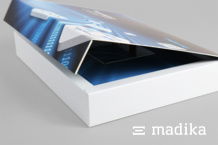 Hochwertige Präsentationsverpackung: Bedruckte Magnetschachtel Bedruckte Magnetschachtel als Präsentationsverpackung
