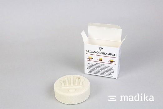 Die Faltschachtel bieten perfekten Platz für feste Shampoos. Faltschachtel für Seifenverpackung