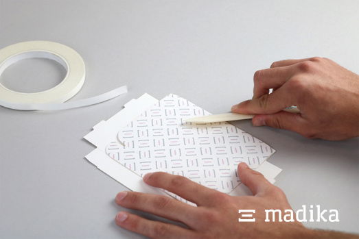 Falzbein bei einer Faltschachtel Falzbein bei einer Faltschachtel