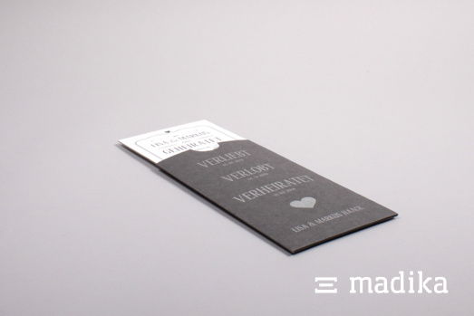 Bedruckte Tickethüllen können auch als Hochzeitseinladung dienen! Tickethüllen können auch als Hochzeitseinladung dienen!