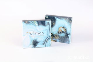 Schiebeschachtel mit futuristischer Bedruckung Futuristisch bedruckte Schiebeschachtel gestalten