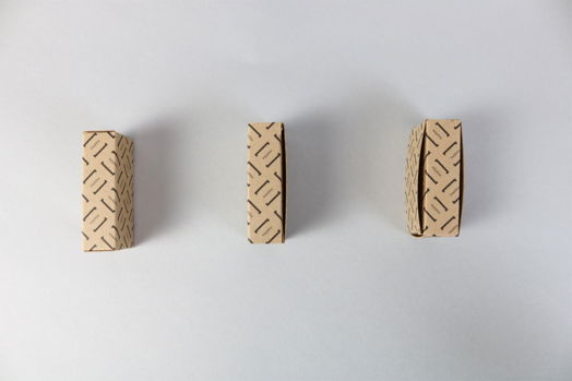 Faltschachteln mit unterschiedlichen Höhen 3 Faltschachteln mit unterschiedlichen Höhen