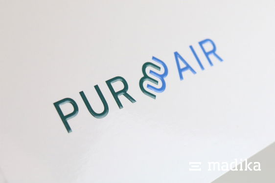 Blindprägung auf einem Logo Blindprägung auf einem Logo