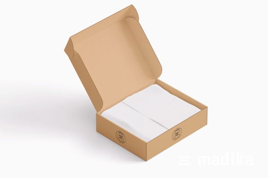 Produkte, die in Onlineshops verkauft werden, sollten in einem schön bedruckten Versandkarton präsentiert werden. Bedruckte Versandschachtel für den Transport