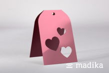 Beidseitig bedruckter Motivanhänger Beidseitig bedruckter Motivanhänger