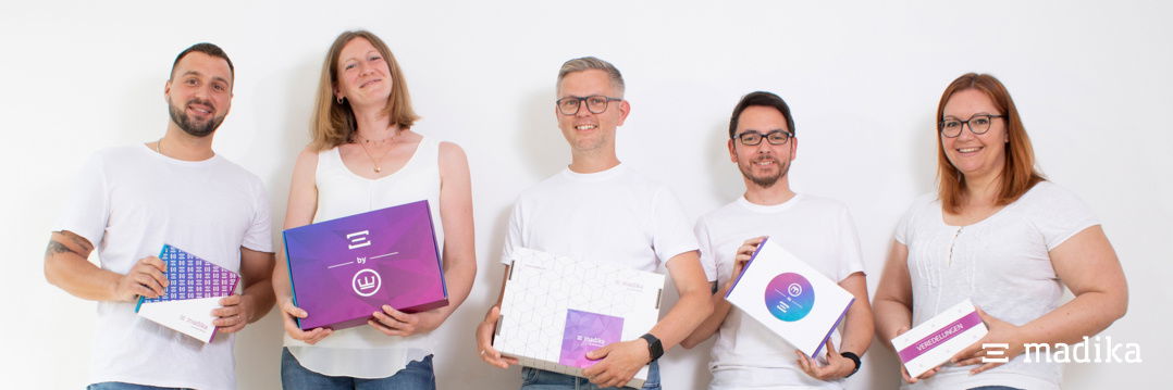 Unser erfahrenes madika-Kundenbetreuungsteam. madika-Kundenbetreuungsteam