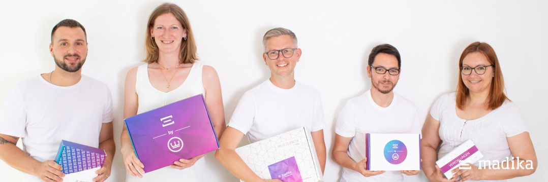 Unser erfahrenes madika-Kundenbetreuungsteam. madika-Kundenbetreuungsteam