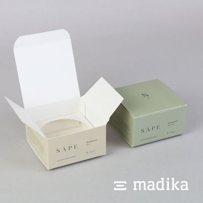Faltschachteln von madika.de mit Inlay. madika-Faltschachteln Inlay