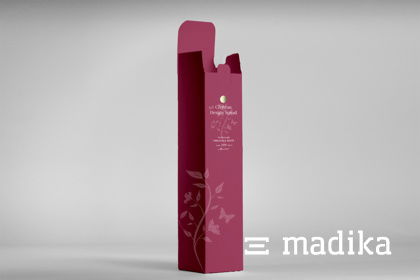 Flaschenverpackung Premium mit Bedruckung Flaschenverpackung Premium mit Bedruckung