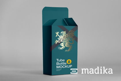 Flaschenverpackung Standard mit Bedruckung und Veredelung Flaschenverpackung Standard mit Bedruckung und Veredelung