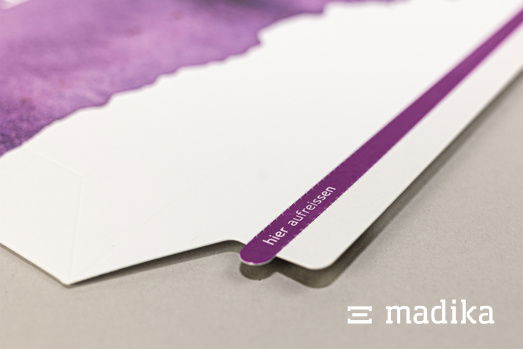 Versandtasche mit Perforation Versandtasche mit Perforation