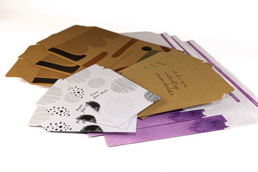 So unterschiedlich können Ihre bedruckten Versandtaschen aussehen! Versandtaschen Varianten