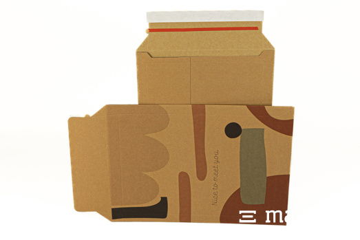 Bedruckte Versandtaschen aus Recyclingmaterial Versandtaschen aus Recyclingmaterial