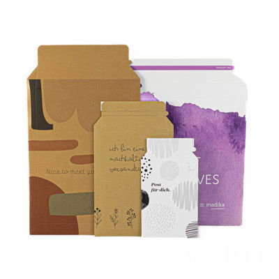 So vielfältig sind bedruckte Versandbeutel! Variationen von Versandtaschen