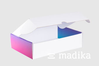 Versandkartons lassen sich ebenfalls bedrucken. Versandkarton als Flaschenverpackungen