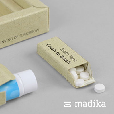 Faltschachteln aus Graskarton Nachhaltige Graspapierverpackung