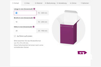 Screenshot des madika-Konfigurators Screenshot des madika-Konfigurators