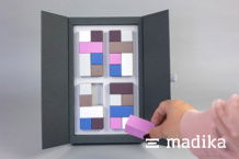 Bunter Adventskalender aus Gmund Used Material Bunter Adventskalender aus Gmund Used Material