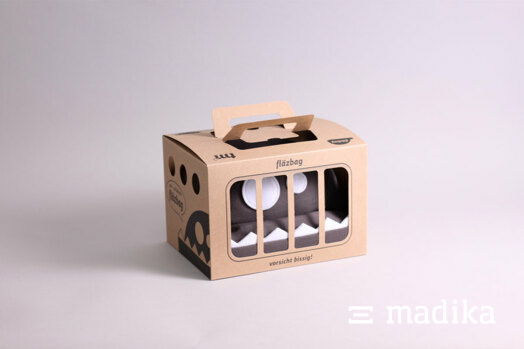 Individuelle Verpackung mit individuellem Fenster - sind Sie auf der Suche nach solch einer Verpackung, sprechen Sie uns bitte an! Verpackung mit individuellem Sichtfenster