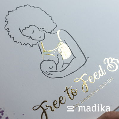 Schachteldeckel mit goldener Heißfolienprägung Schachteldeckel mit goldener Heißfolienprägung