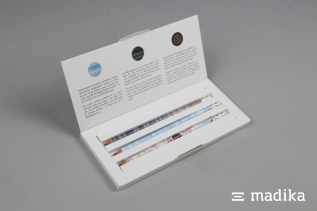 Stiftverpackung mit Klappdeckel Stiftverpackung mit Klappdeckel