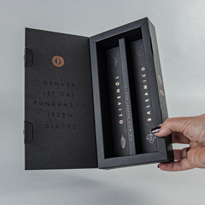 Demo Verpackung edel