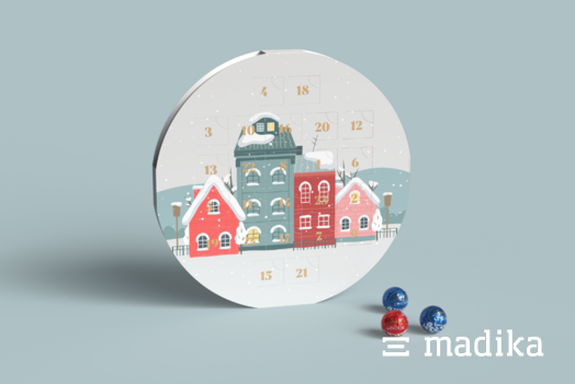 Lindt Adventskalender rund Lindt Adventskalender rund