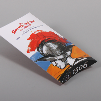 Schokoladenverpackung Kissenschachtel