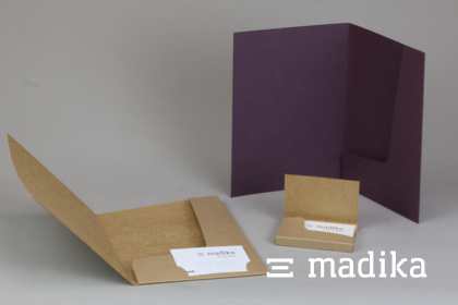 Präsentationsmappen geklebt Präsentationsmappen geklebt