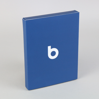 Verpackung mit Logo dezent