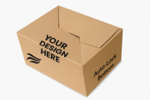 Versandkarton mit Automatikboden