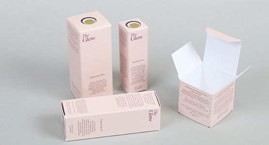 Verpackungen für verschiedene Kosmetikprodukt