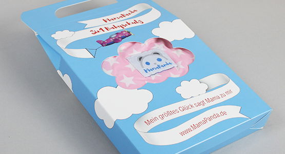 Beutelschachtel als Textilverpackung