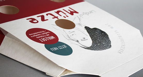 Textilverpackung mit Tragegriffen