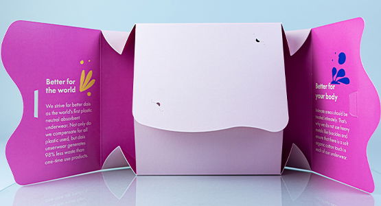 Individuelle Verpackung mit individueller Konstruktion