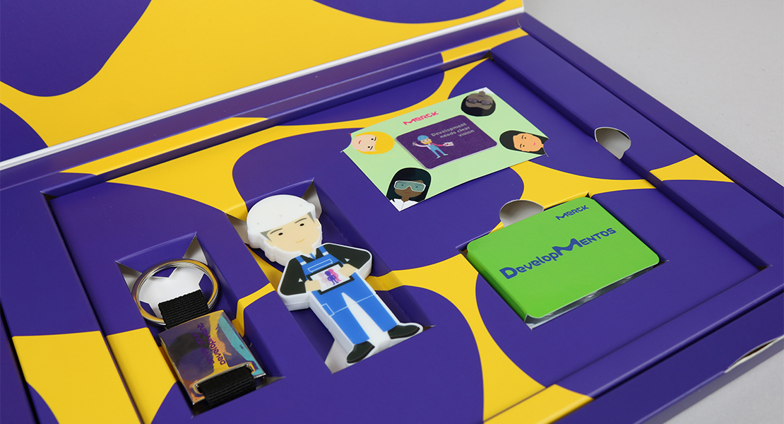 Onboarding Box mit Inlay