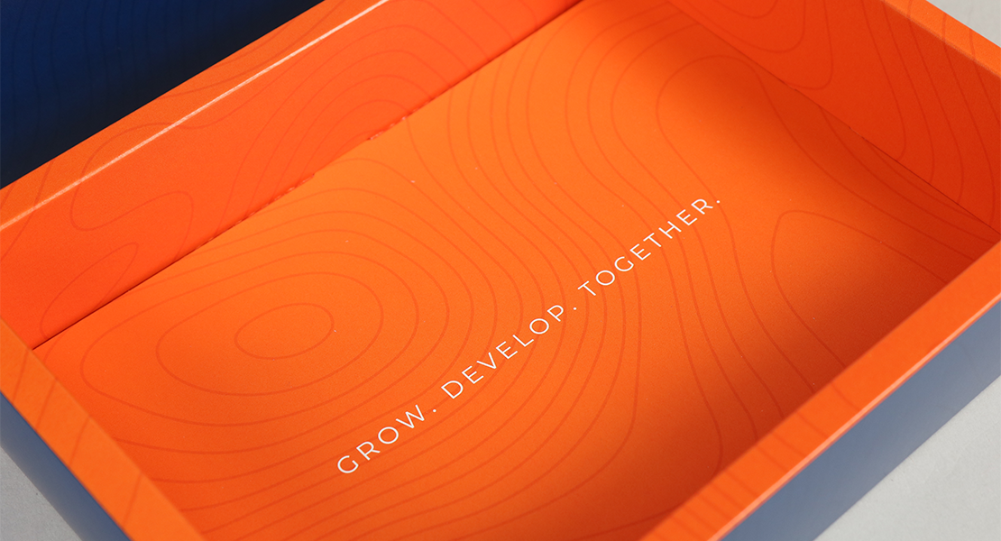 Onboarding Box bedrucken