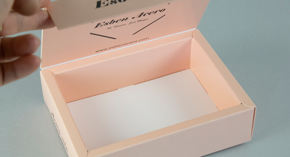 Klappschachtel als Parfümverpackung